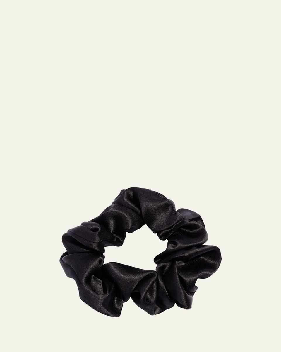 Silky Charmeuse Medium Pony Scrunchie